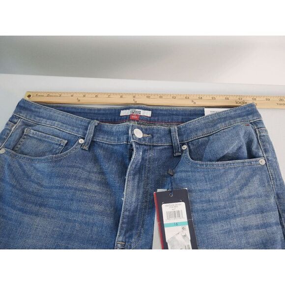 Tommy Hilfiger Women's Tribeca TH Flex Ankle Skinny Jeans 16 - Picture 5 of 12